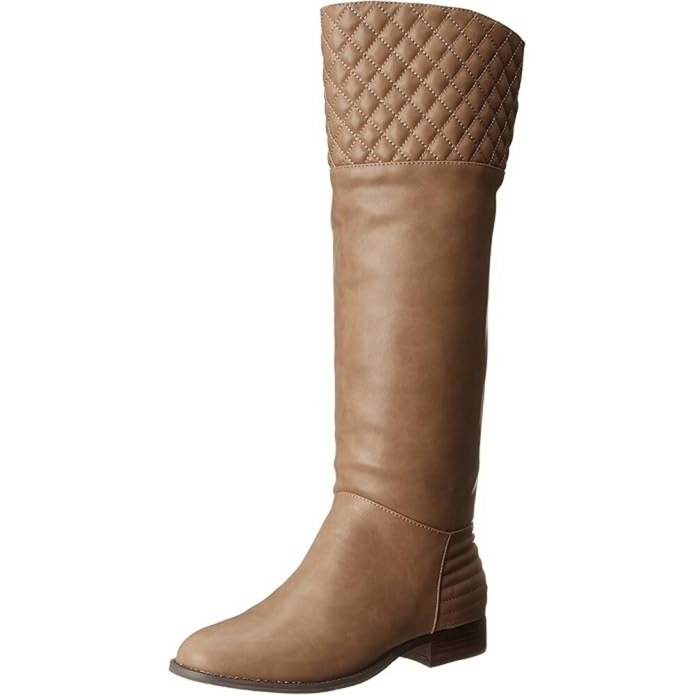 Chinese Laundry Fallout Women's US 5.5 Taupe Knee High Riding Boots JOBB1197